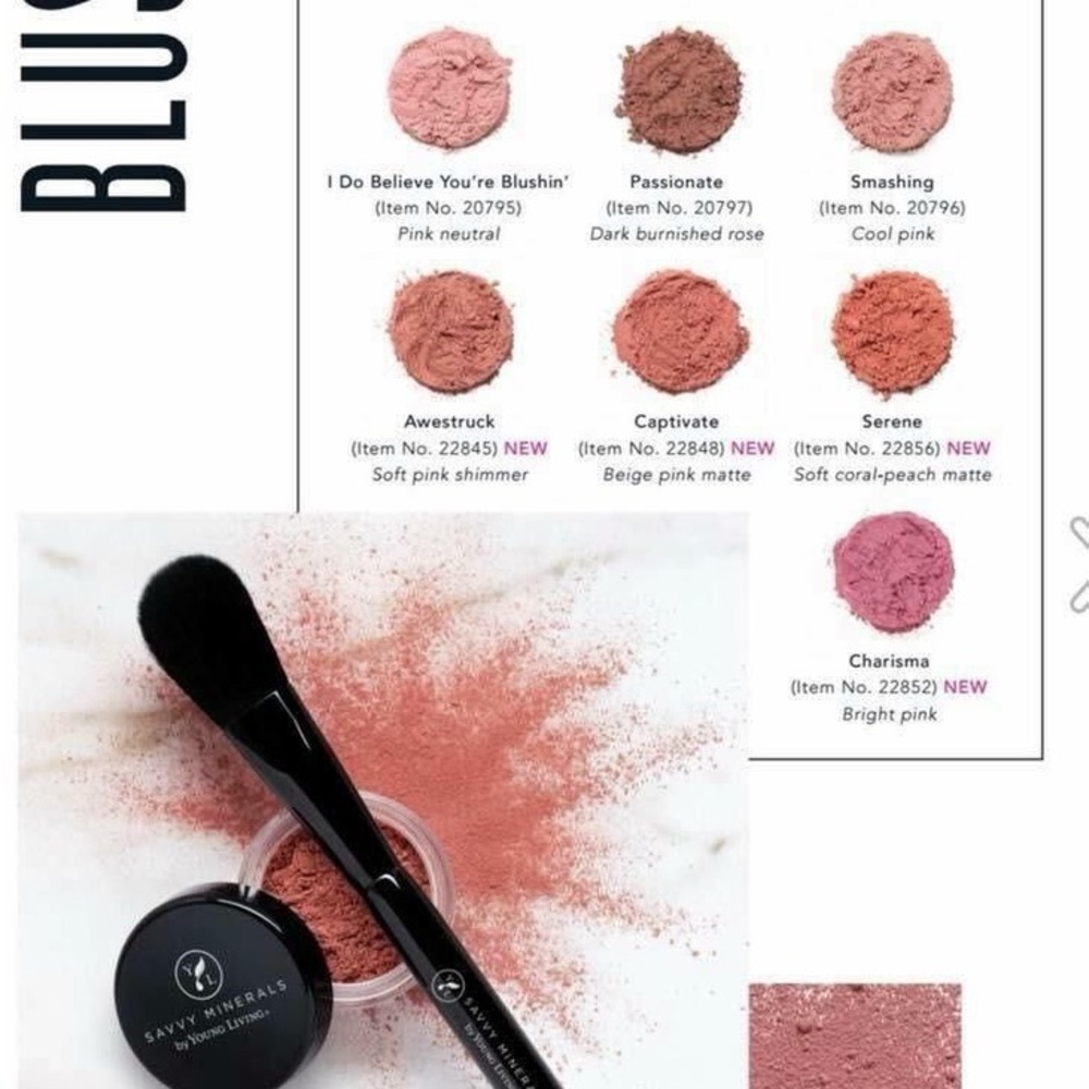 Savvy Minerals Blush- I Do Believe You're Blushin'